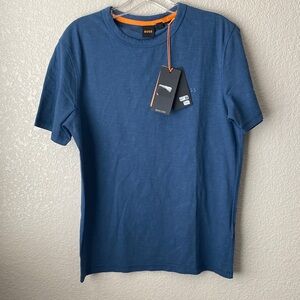 BOSS T-Shirt Solid Blue /Small